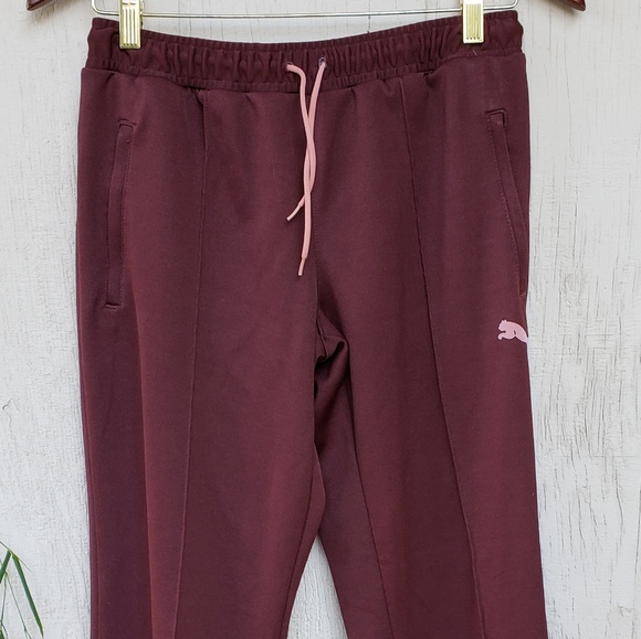 puma burgundy pants